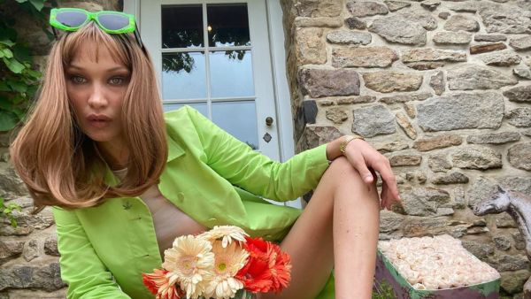 Bella Hadid Goes TOPLESS as She Puts on a Very Risque Display Wearing G-String Bikini Bottoms