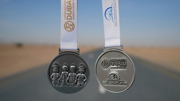 The medals Dubai Sports Council to Celebrate Dubai’s COVID-19 Heroes Through Commemorative Medals
