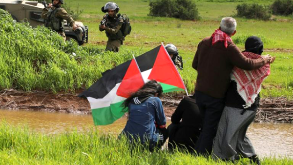 There are far more Palestinians than Israeli settlers in the Jordan Valley but to the anger of the Palestinians Trump has promised US support for its annexation by Israel (AFP photo)