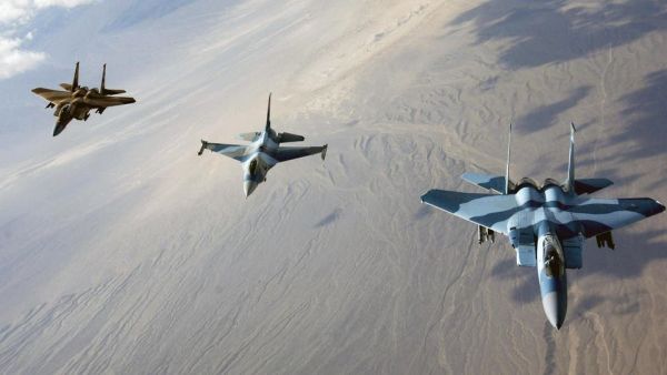 مقاتلات تابعة للتحالف الدولي