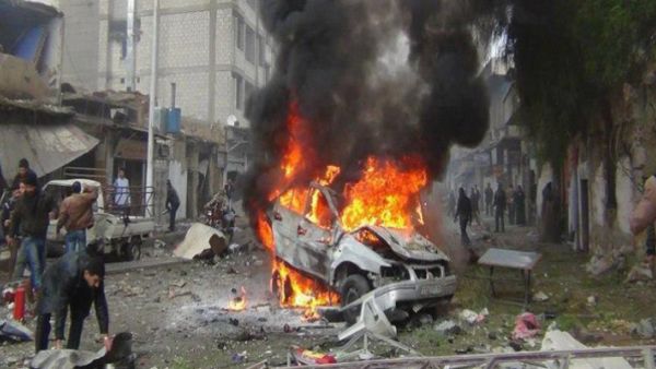انفجار سيارة مفخخة شمال سوريا / أرشيفية