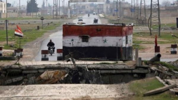 حاجز عسكري للجيش السوري بريف درعا