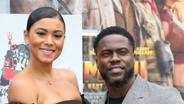 Kevin Hart and his wife Eniko  (Twitter)