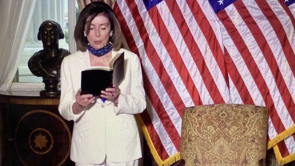What Doesn't Pelosi's Bible Photo Stir the Same Controversy as Trump's?