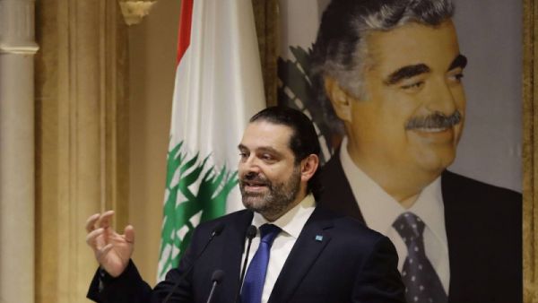 رئيس وزراء لبنان السابق سعد الحريري