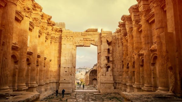 The Temple of Bacchus in Baalek at Baalbek  (Shutterstock)	