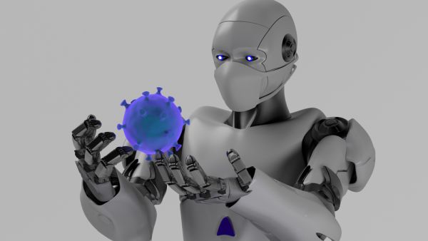 The autonomous machine uses a specific type of short-wavelength UV, known as UVC, to kill microorganisms and disrupt their DNA in a process known as ‘ultraviolet germicidal irradiation’. (Shutterstock/ File Photo)