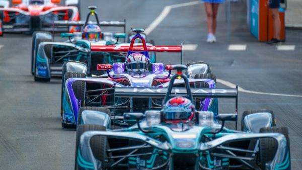 Formula E racing  (Shutterstock)	