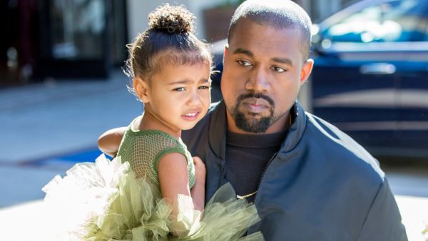 كانييه ويست وابنته نورث