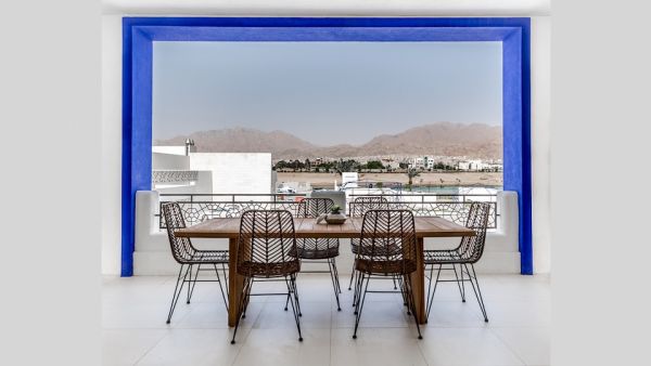 2 bedroom balcony city view. Kerten Hospitality’s cloud7 Brand Enters the Middle East With Its First Project Opening in Aqaba