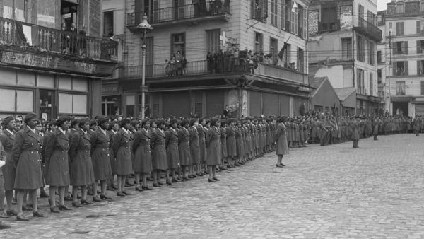 After completing work in Birmingham, the women were summoned to the Rouen, France (above) to solve another postal gridlock. (National Archive)