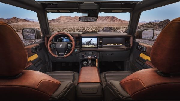 Bronco Two-Door Interior. All-New 2021 Bronco Two-Door and First-Ever Four-Door Models: Built Wild Suvs With Thrilling 4x4 Capability, Ready for Fun