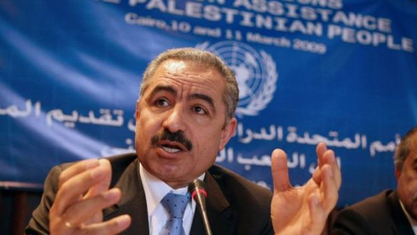 Palestinian Prime Minister Mohammad Shtayyeh (Twitter)