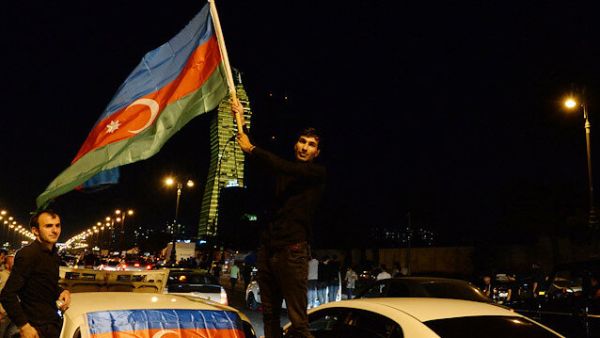 Azerbaijanis call for mobilization against Armenia (Twitter)