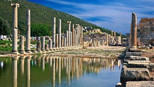 The ancient city of Patara in Turkey’s Mediterranean coast (Twitter)