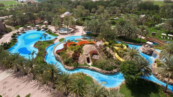 Emirates Palace - West Pool Slides Pool Reopens at Emirates Palace