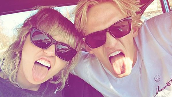 The couple started dating in October 2019