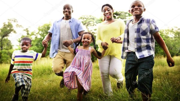 عائلة أفريقية