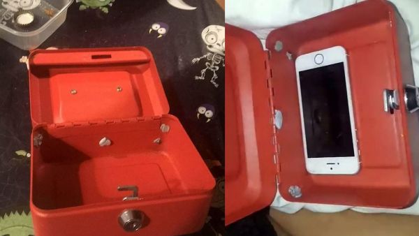 ​​​​​​​The shocked pair then reported the matter to police and the creepy housemate was arrested and charged with voyeurism. (Video screenshots)