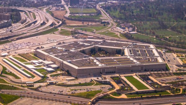 The Pentagon from above in Washington, DC  (Shutterstock)