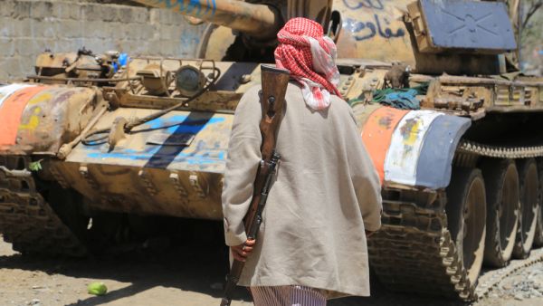 A military vehicle involved in fighting in Yemen. (Shutterstock/ File Photo)