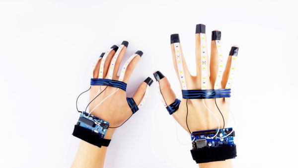 A word, phrase or letter in American Sign Language and transmits them wirelessly to a smartphone app that translates them at a rate of one word per second. (Shutterstock/ File Photo)