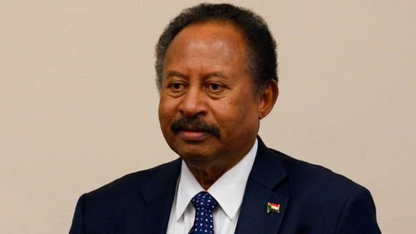 Sudan's Prime Minister Abdalla Hamdok (Twitter)
