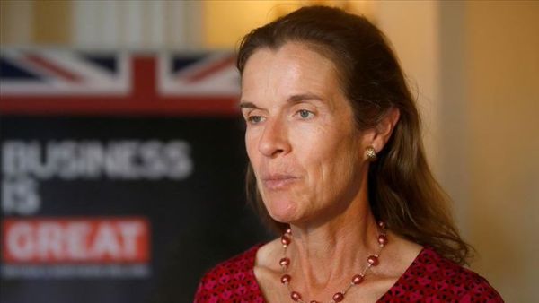 Judith Slater, the UK's Trade Commissioner for Eastern Europe and Central Asia  (Twitter)