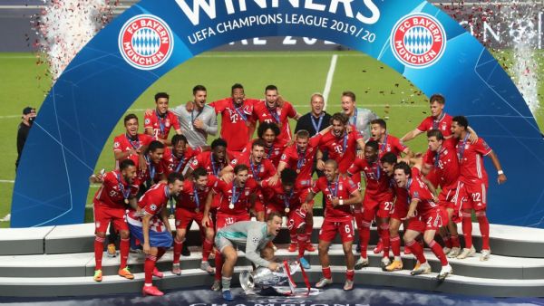 Bayern Munich Players Celebrate Winning 6th UEFA Champions League Title following their win in the final over Paris Saint Germain 1-0. (Photo: AFP)