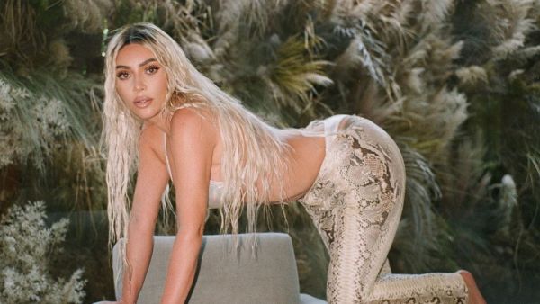Kim Kardashian was back to work on a photoshoot in Malibu on Wednesday after taking a brief break from the celeb hustle to spend time mending her relationship with husband Kanye Weset. (Instagram)