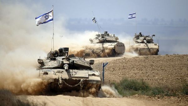 Israel is ready for a war with Lebanon if such war is imposed on Tel Aviv. (AFP/ THOMAS COEX)