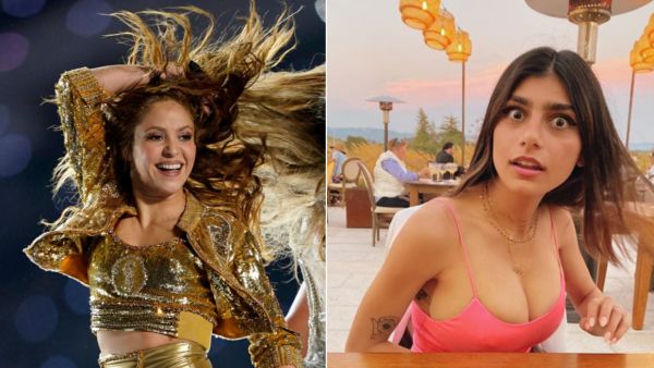 ميا خليفة وشاكيرا