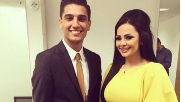 تهنئة ديانا كرزون لمحمد عسّاف في مناسبة زواجه