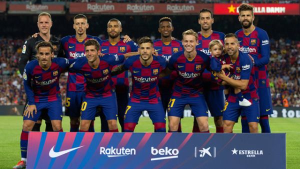 صورة أرشيفية لفريق برشلونة