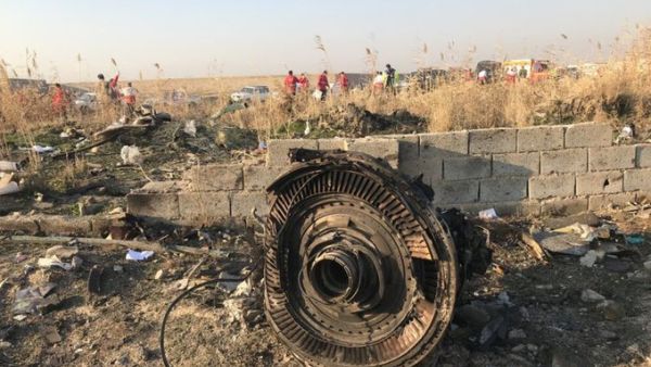 Iran has released a report from the cockpit recordings and data of a Ukrainian passenger plane shot down by its military in January (Twitter)