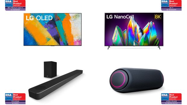 Industry-Leading TV and Audio Products From Lg Win Big at 2020 Eisa Awards