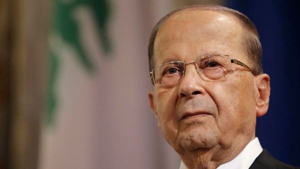 Lebanon's President Michel Aoun. (AFP)