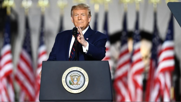 Trump also described Biden's presidential platform as "the most extreme set of proposals ever put forward by a major party nominee." (AFP)