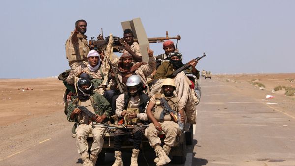 عناصر من قوات الحكومة اليمنية