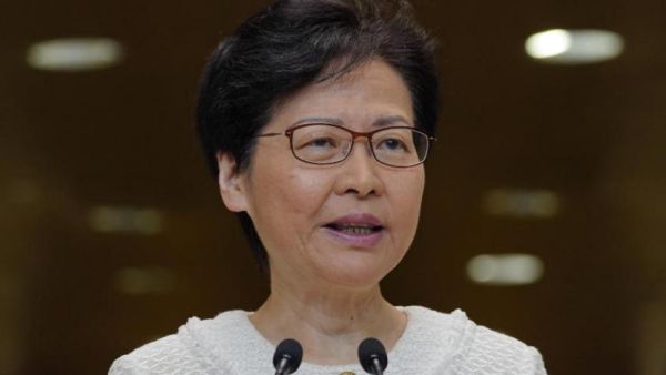 رئيسة السلطة التنفيذية في هونغ كونغ كاري لام