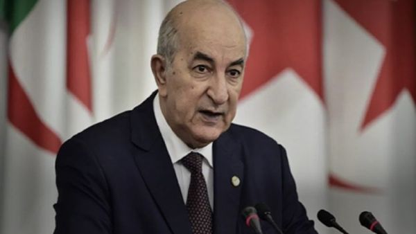الرئيس الجزائري عبد المجيد تبون