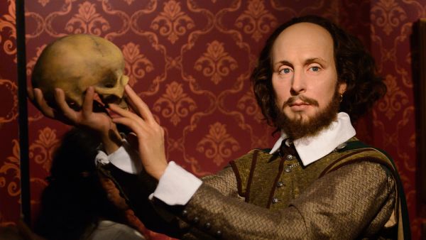 William Shakespeare, an English poet, playwright, Madame Tussauds Berlin wax museum  (Shutterstock)	
