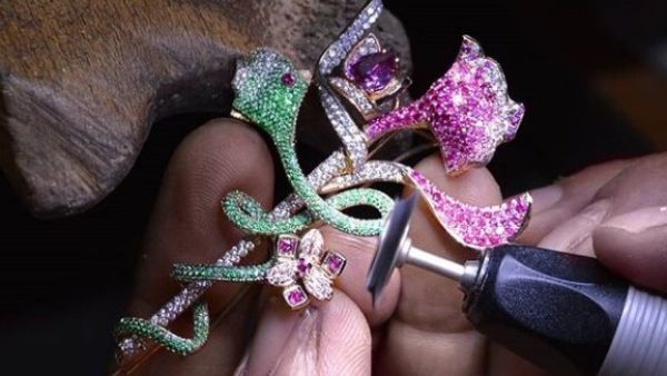 Brooch "le chant de la nature" (Instagram)