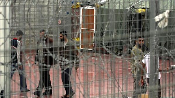 Palestinian prisoner (Twitter)