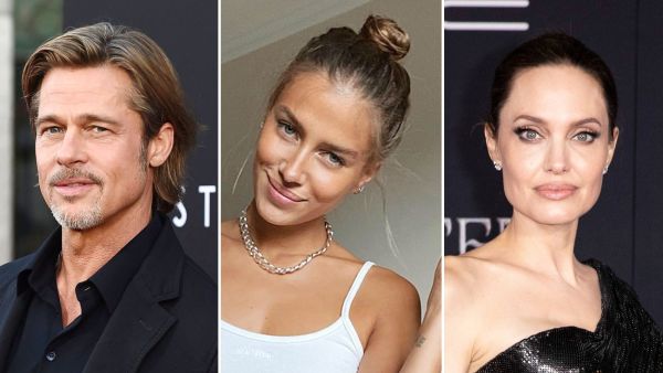براد بيت وأنجلينا جولي و  نيكول بوتورالسكي