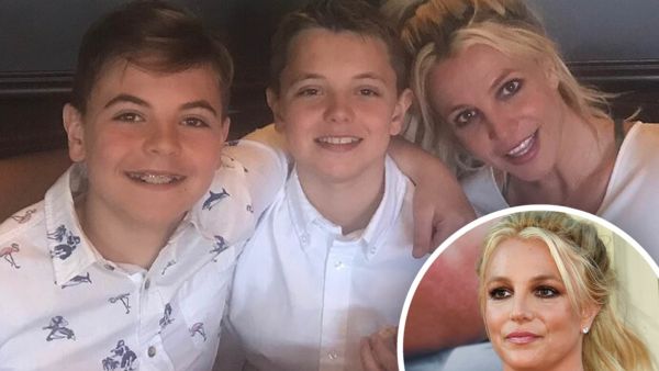بريتني سبيرز وأطفالها