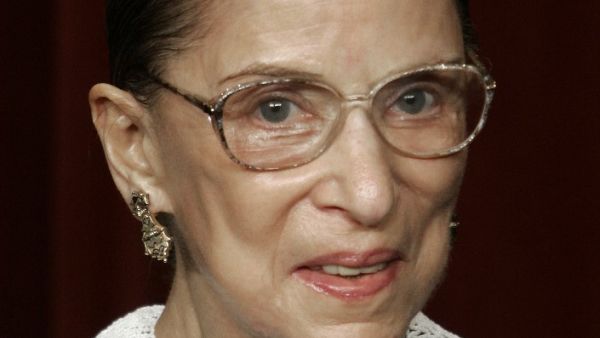 In this file photo taken on March 3, 2006 US Supreme Court Justice Ruth Bader Ginsburg looks at the camera as the justices pose for their class photo inside the Supreme Court in Washington, DC. Progressive icon and doyenne of the US Supreme Court, Ruth Bader Ginsburg, has died at the age of 87 after a battle with pancreatic cancer, the court announced on September 18, 2020. Ginsburg, affectionately known as the Notorious RBG, passed away "this evening surrounded by her family at her home in Washington, DC,"