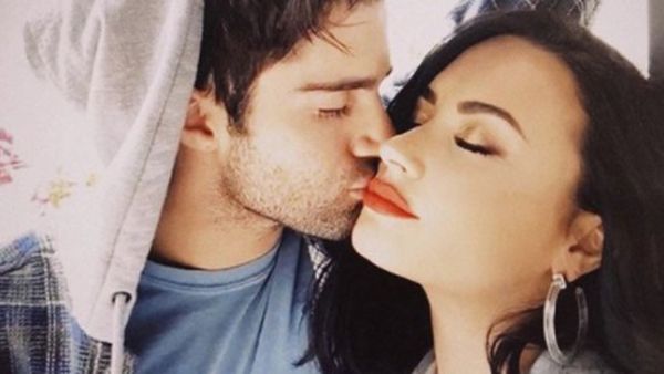 Demi Lovato with Max Ehrich (Twitter)
