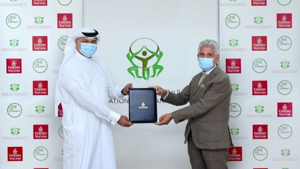 During the event Emirates SkyCargo Signs Humanitarian Logistics MoU With International Humanitarian City