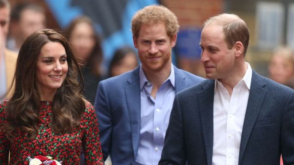 الأمير هاري، الأمير ويليام، كيت ميدلتون